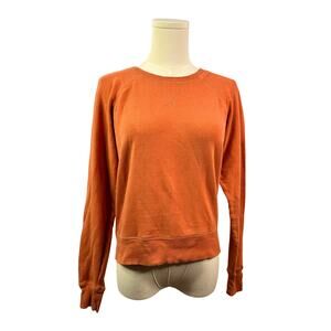 Madewell Raglan Sweatshirt Lightweight Thin Fleece Lined Size xs Women’s